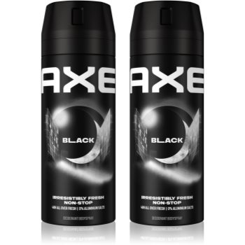 Axe Black Frozen Pear & Cedarwood spray şi deodorant pentru corp ambalaj economic 2 x 150 ml - imagine 2